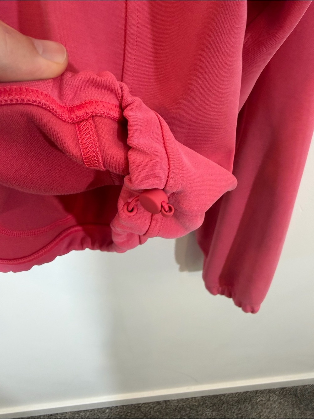 Lululemon Brushed Softstreme Half Zip in Glaze Pink | Size 6 - Picture 12 of 16